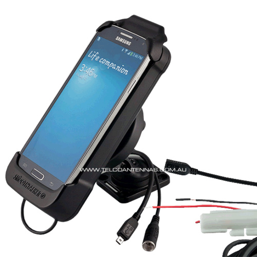 Smoothtalker Samsung Galaxy S6 Cradle - Dash Mounted, Hard Wired, Antenna Connection