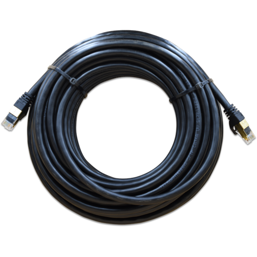 WildCat Cat6 Outdoor UV F/UTP 15m Ethernet Cable - ESD Shielded RJ45