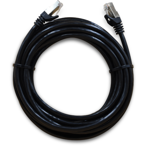 WildCat Cat6a Outdoor UV SF/TP 5m Ethernet Cable - ESD Shielded RJ45