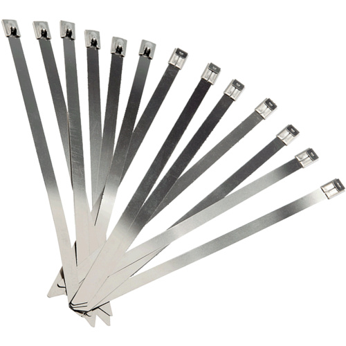 Cable Management Ties - Stainless Steel - Bag of 100