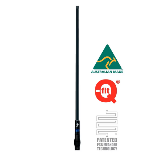 RFI CDX-TREME CDX8197 - 7.5dBi Quick Removable Spring Based Mobile Antenna 4G + 5G