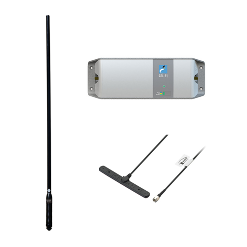 Cel Fi Go Repeater Kit for Optus for Mobile & Vehicles with RFI CD Antennas