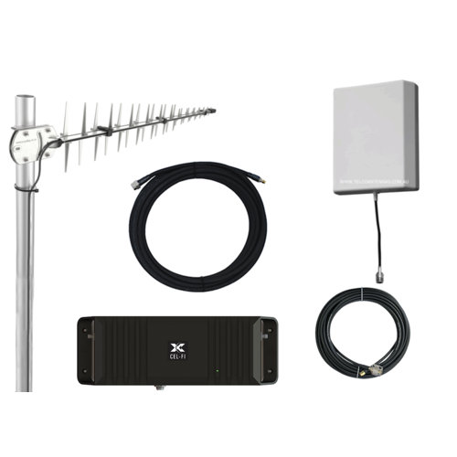 Optus Repeater Kit for Hilly Areas – Indoor or Outdoor Coverage (3G & 4G)