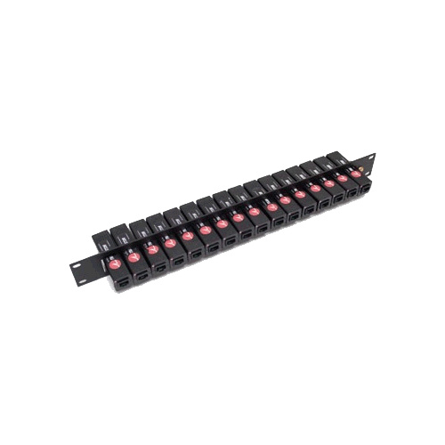 Transtector Inline DIN Rail 1RU Chassis