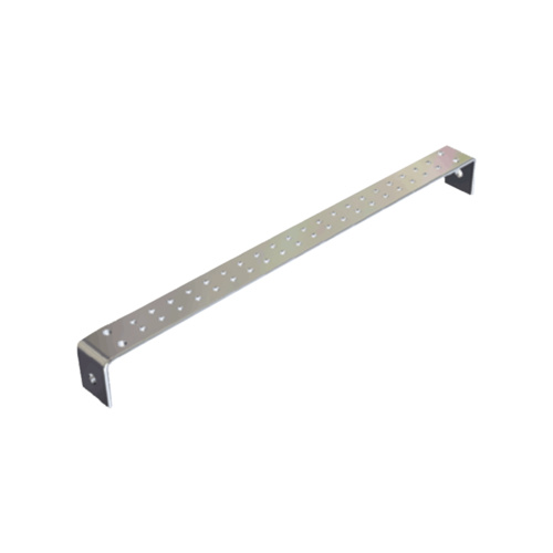 Optus Earth Bar 600mm Nominal, Two Hole, Bent Both Ends, Tinned