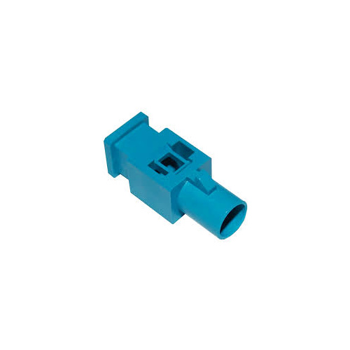 FAKRA SMB Jack: C-Code, Signal Blue (RAL 5005)