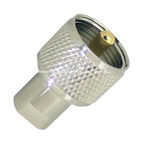FME Male to UHF Male Adaptor