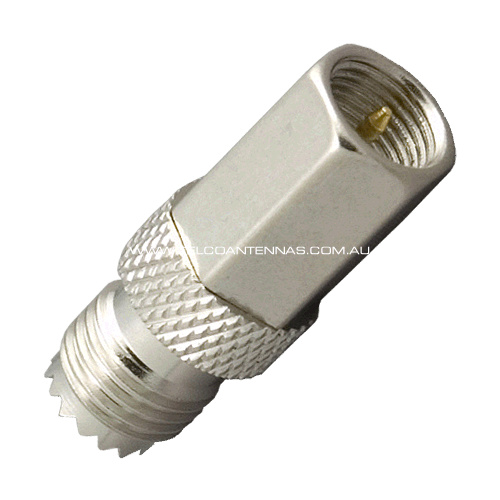 FME Male to Mini-UHF Female Adaptor