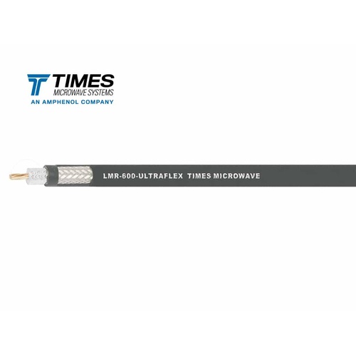 Times Microwave LMR®-600-UF Ultra Flexible Low Loss Communications Coaxial Cable - Per Metre