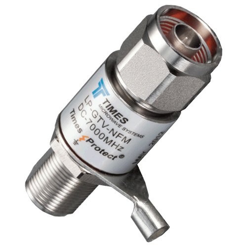 Times Microwave N Male to N Female Lightning Arrester - up to 7GHz