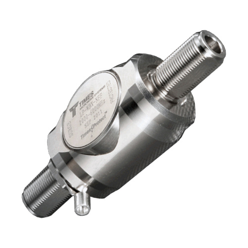 Times Microwave N Female Lightning Arrester - 2GHz to 6GHz DC Block