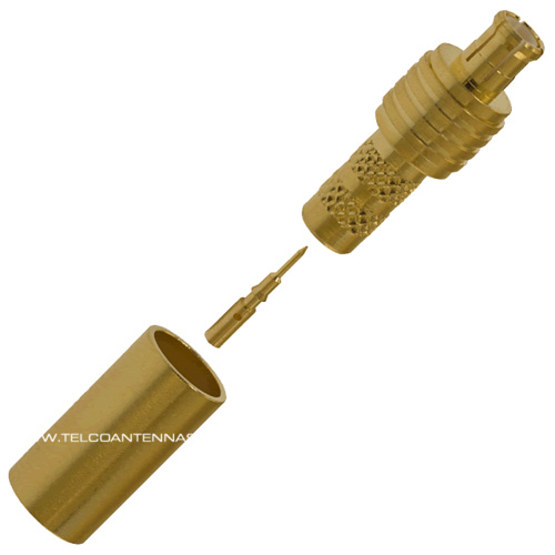 MCX Male Crimp Connector - RG58/LMR195/Belden 9907