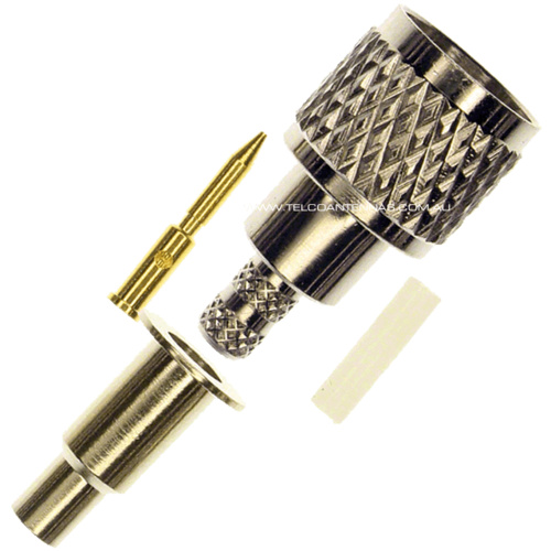 Mini-UHF Male Crimp Connector - RG174/RG316/LMR100