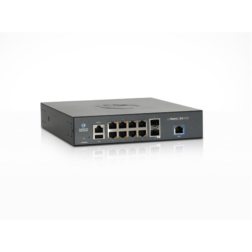 Cambium Networks Intelligent Ethernet PoE+ Switch, 8 1Gbps and 2 1Gbps SFP Fiber Ports