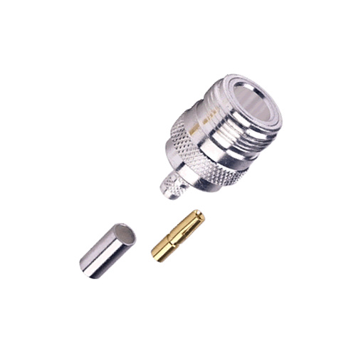 N Female Crimp Connector - RG174/RG316/LMR100