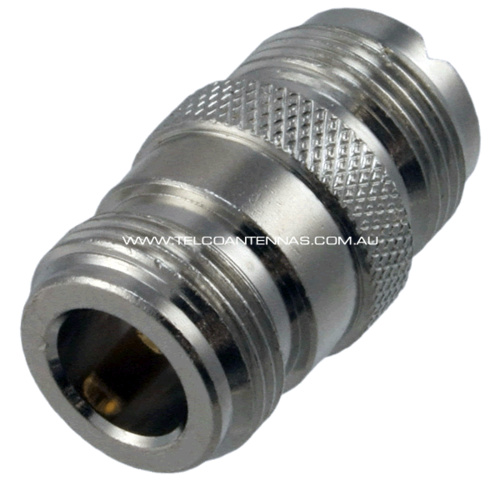 N Female to UHF Female Adaptor