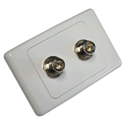 Dual N Female Wall Plate Kit