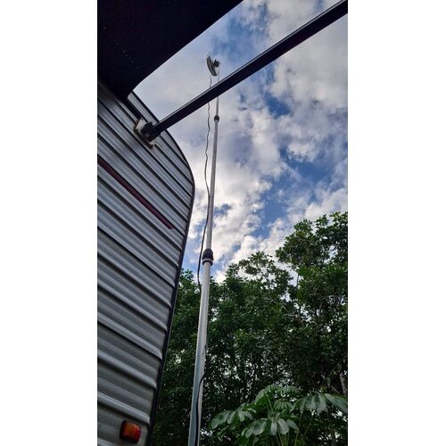 Remote Data Setup For Caravans, Campers & Trailers - MiMo Antenna, Cables & Mast