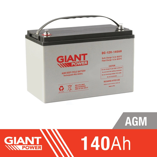 Giant 140Ah 12V Deep Cycle Battery