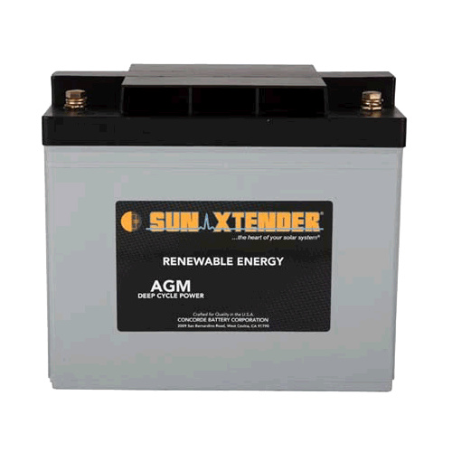 Concorde SunXtender 79Ah 12V Deep Cycle Solar Battery