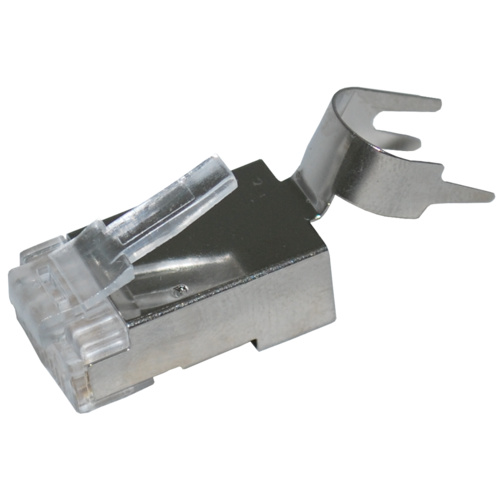 RJ45 Ethernet Crimp Connectors - ESD Shielded Cat6 SF/UTP