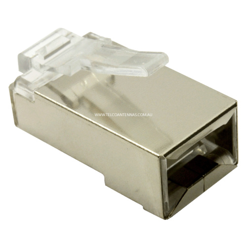 RJ45 Ethernet Crimp Connectors - ESD Shielded Cat5e