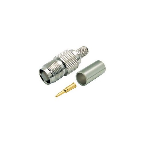 RP-TNC Female Crimp Connector - RG58/LMR195/Belden 9907