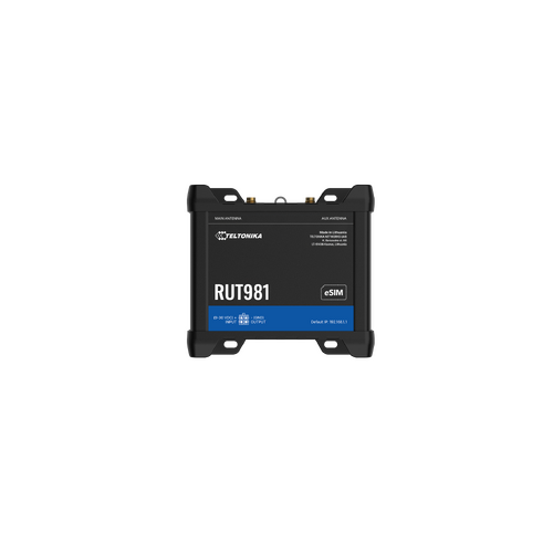RUT981 - Teltonika Global Industrial Router 4G Cat4 LTE
