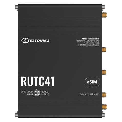 Teltonika RUTC41 LTE Cat4 4G Edge Router