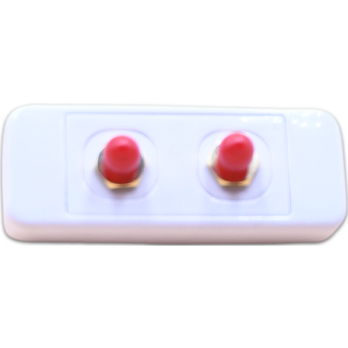 Dual SMA Wall Plate for Caravan