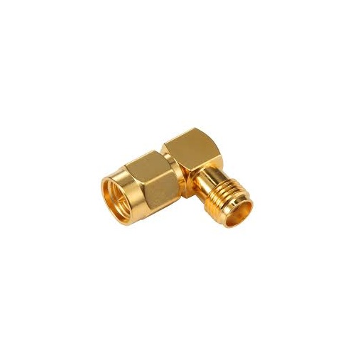 SMA Female to SMA Male Right Angle Adaptor