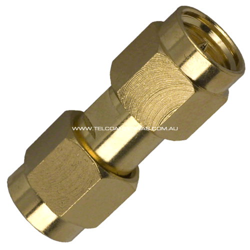 SMA Male to SMA Male Adaptor