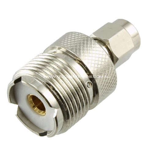 SMA Male to UHF Female Adaptor