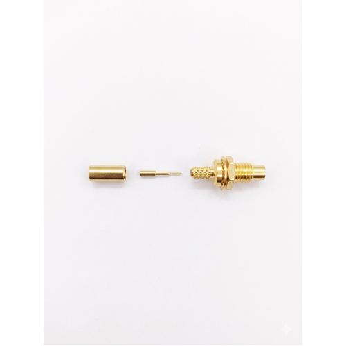 SMC Male Crimp Connector - RG174/RG178/RG188/RG316