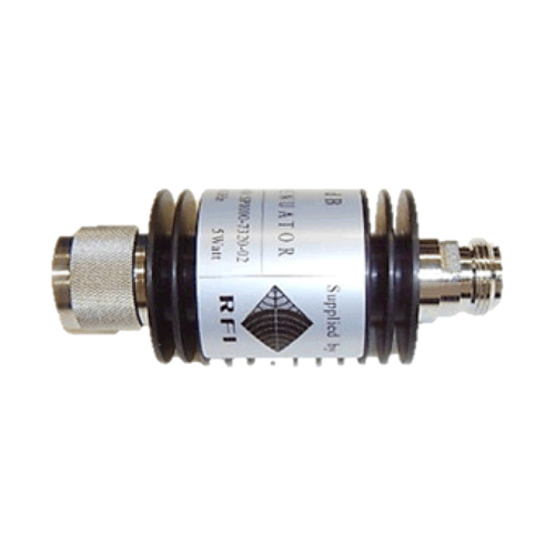 RFI Coaxial Attenuator - N M/F, 5W, 6dB