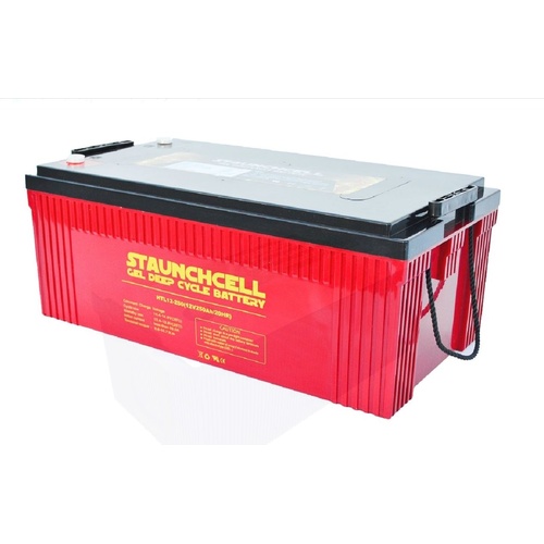 266Ah STAUNCHCELL 12V Gel Deep Cycle Battery