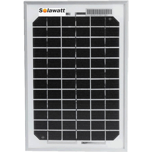 Symmetry 5W 12V Mono Solar Module - 8m Fly Leads