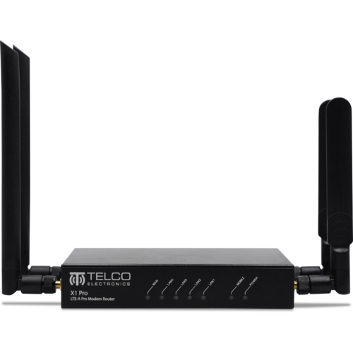 Telco X1 Pro LTE 4G CAT12 Industrial Cellular Router - 3G/4G/4GX/4G+ Bridge Mode