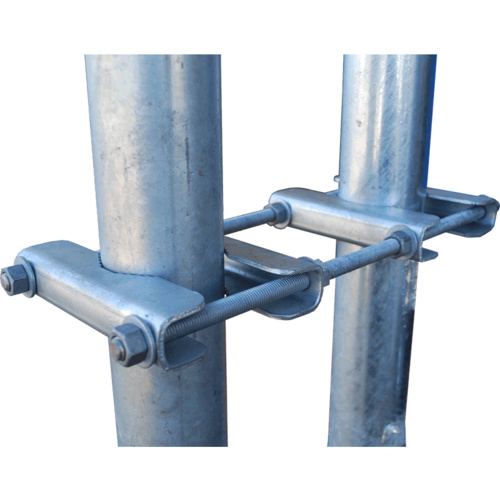 Telco Galvanised Parallel Clamp Antenna Bracket