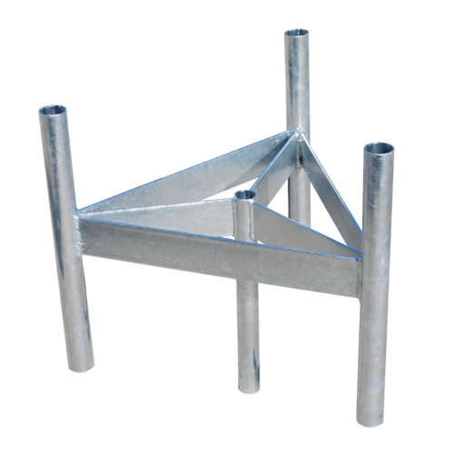 Heavy Duty Galvanised Mast Head - 3 Sector Cluster Mount