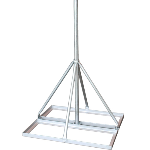Heavy Duty Galvanised Non-Penetrating Roof Mount 50mm
