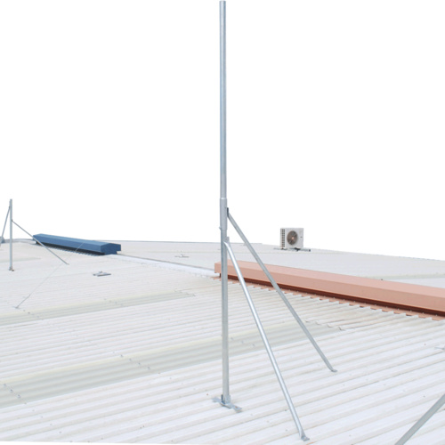 Galvanised Roof Mounted Hinged Mast - 3m