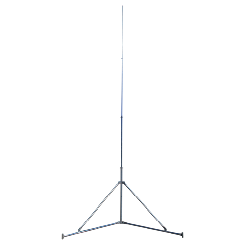 Galvanised Tripod with 10m Telescopic Mast