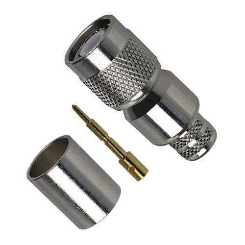 TNC Male Crimp Connector - LMR400/RG8
