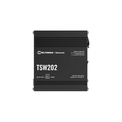 Teltonika TSW202 Industrial Managed Poe+ Ethernet Switch