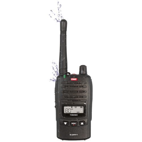 GME TX6160 5Watt Waterproof Handheld UHF CB