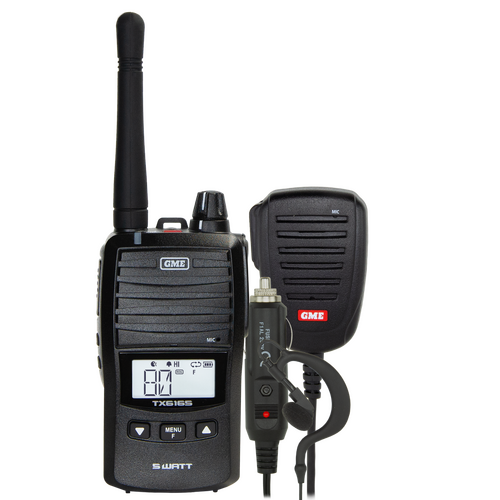GME TX6165 5Watt Waterproof Handheld UHF CB