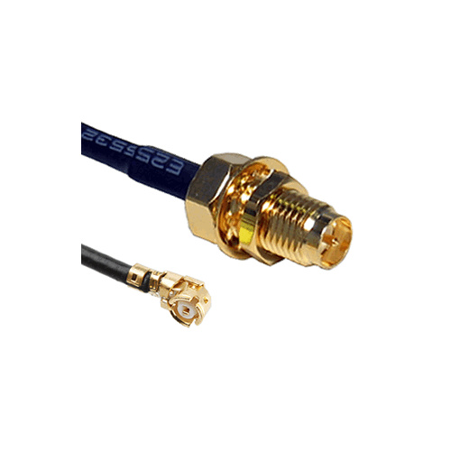 U.FL to RP-SMA Female Patch Lead - 15cm Cable
